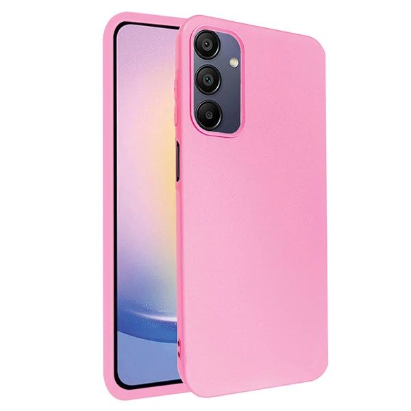 Beline Candy Samsung dėklas S 24+ S 926light rožinės spalvos aprašymas - Prekės nuotrauka