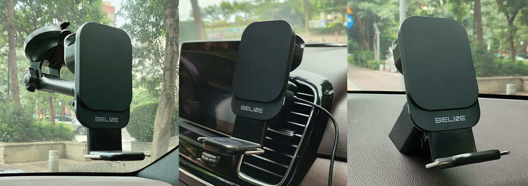 Beline car holder with inductive charging BLNWCH01 3in1 Išmanusis telefonas/iWatch/Airpods aprašymas - Prekės nuotrauka Beline car holder with inductive charging BLNWCH01 3in1 Išmanusis telefonas/iWatch/Airpods aprašymas - Prekės nuotrauka