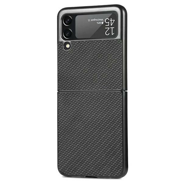 Beline Carbon dėklas Samsung Galaxy Z Flip 6 juodos spalvos aprašymas - Prekės nuotrauka