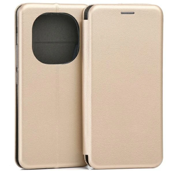 Beline Dėklas Book Magnetic Redmi Note 14 Pro 5G aukso spalvos aprašymas - Prekės nuotrauka
