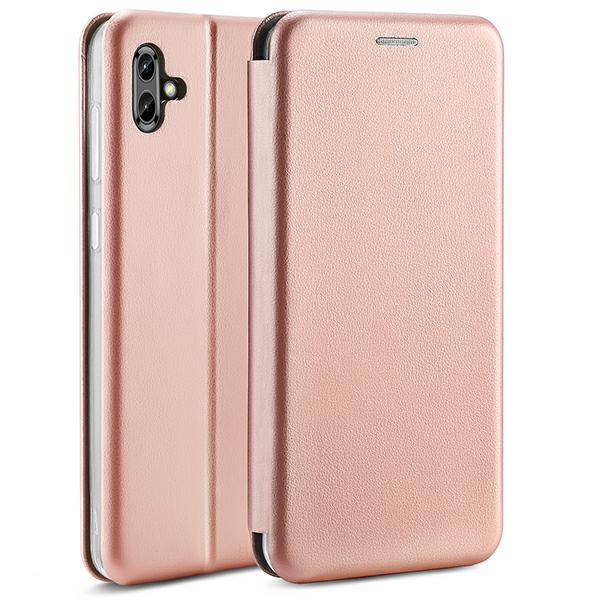 Beline Dėklas Book Magnetic Samsung Galaxy xCover6 Pro rožinio aukso spalvos aprašymas - Prekės nuotrauka