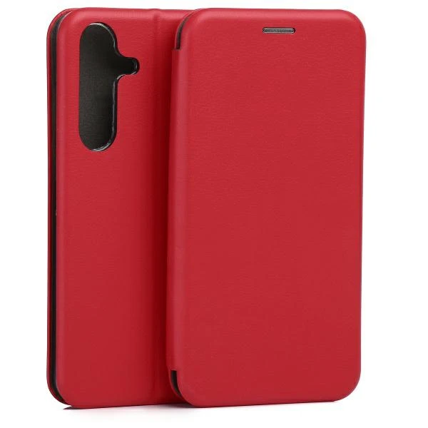 Beline Dėklas Book Magnetic Samsung S25 Plus red aprašymas - Prekės nuotrauka