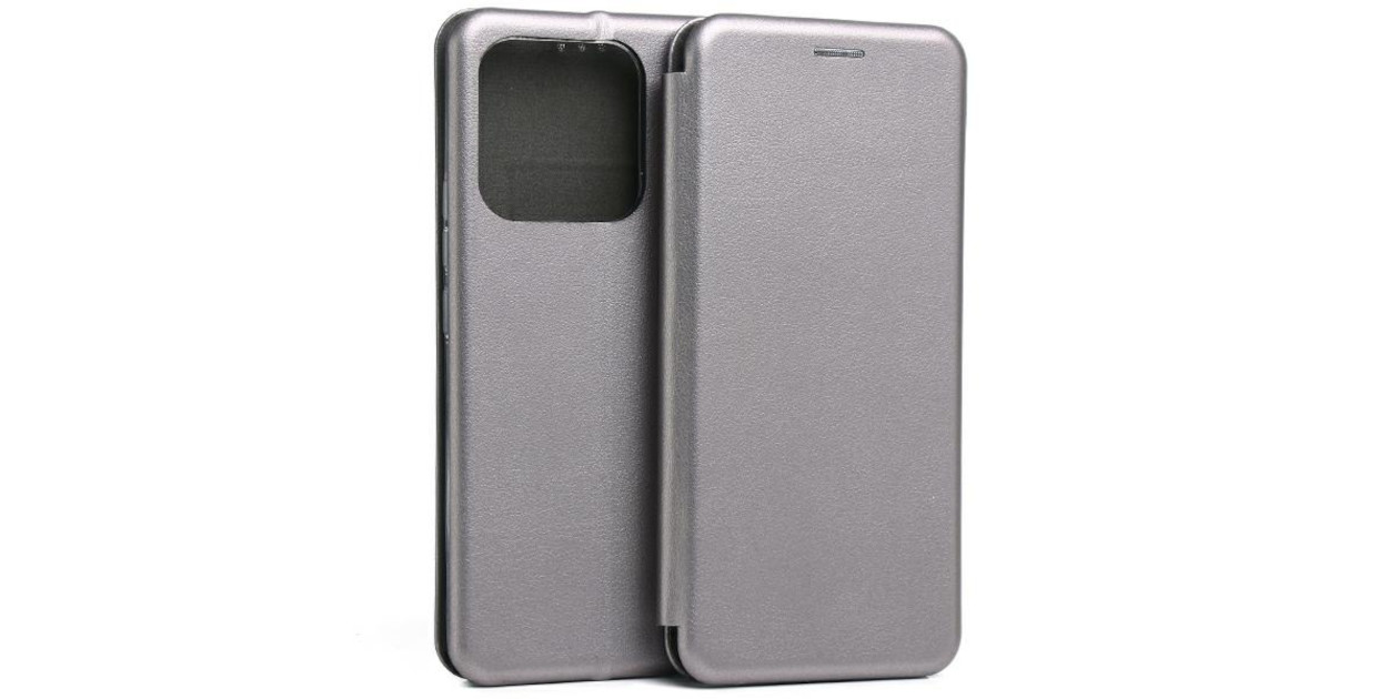 Beline Dėklas Book Magnetic Xiaomi 13 Pro plieno spalvos aprašymas - Prekės nuotrauka