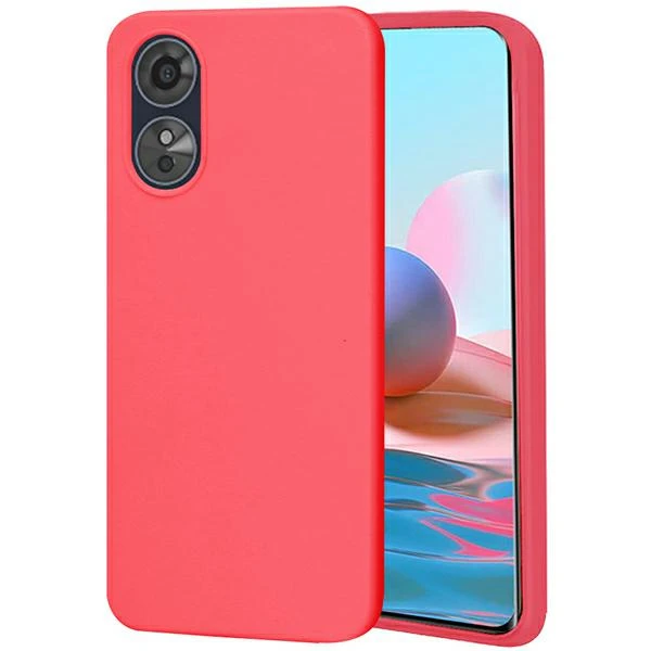 Beline dėklas Candy Oppo A17 rožinės spalvos aprašymas - Prekės nuotrauka