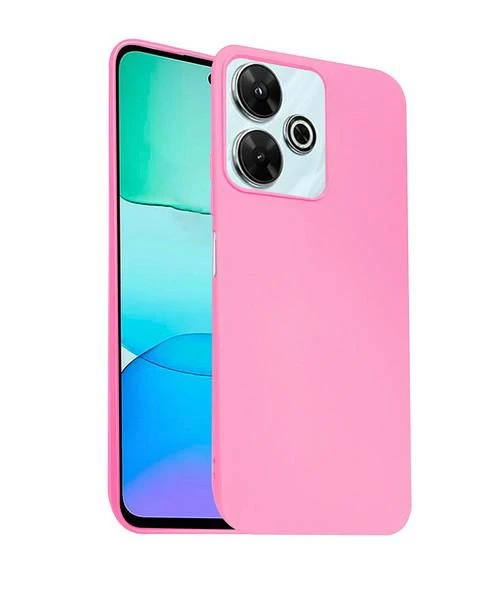 Beline dėklas Candy Xiaomi Redmi 13 4g Light rožinės spalvos aprašymas - Prekės nuotrauka