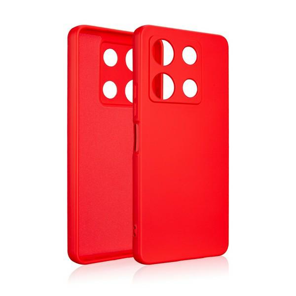 Beline Dėklas Silicone Infinix Smart 7 raudonas aprašymas - Prekės nuotrauka