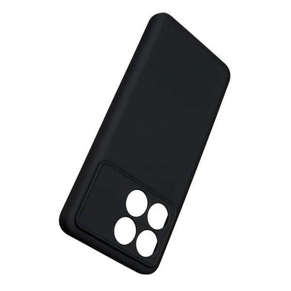 Beline dėklas Silicone Xiaomi Poco F6 Pro juodos spalvos aprašymas - Prekės nuotrauka