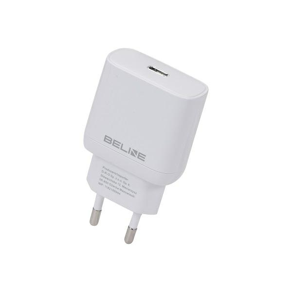 Beline įkroviklis 1x USB-C 30W baltos spalvos (tik galvutė) PD 3.0 BLNCW30 GaN aprašymas - Prekės nuotrauka