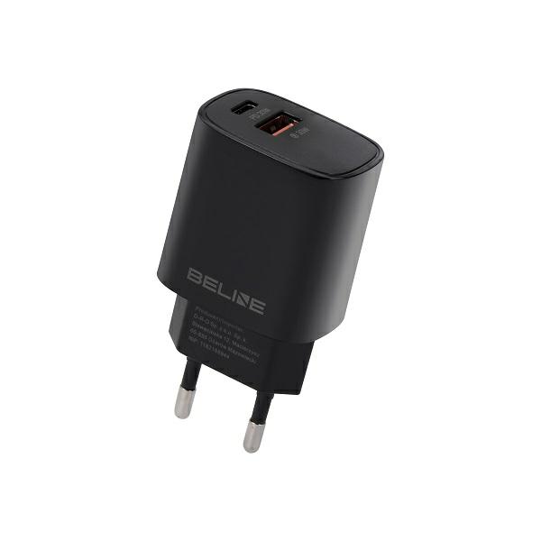 Beline laidinis įkroviklis 1x USB-C + 1x USB 30Wjuodos spalvos (only head) PD 3.0 + QC 3.0 BLN2CB30 GaN aprašymas - Prekės nuotrauka Beline laidinis įkroviklis 1x USB-C + 1x USB 30Wjuodos spalvos (only head) PD 3.0 + QC 3.0 BLN2CB30 GaN aprašymas - Prekės nuotrauka