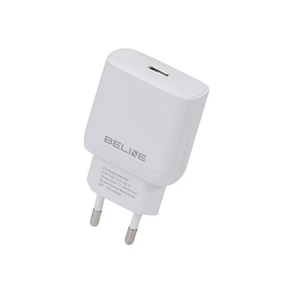 Beline Laidinis įkroviklis 1x USB-C 25W baltos spalvos (only head) PD 3.0 BLNCW25 GaN aprašymas - Prekės nuotrauka