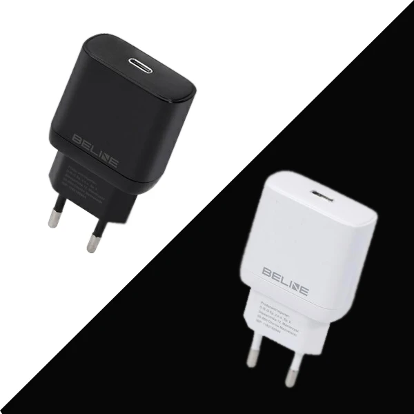 Beline Laidinis įkroviklis 1x USB-C 25W + kabelis USB-C baltos spalvos PD 3.0 BLNCW25C GaN aprašymas - Prekės nuotrauka Beline Laidinis įkroviklis 1x USB-C 25W + kabelis USB-C baltos spalvos PD 3.0 BLNCW25C GaN aprašymas - Prekės nuotrauka