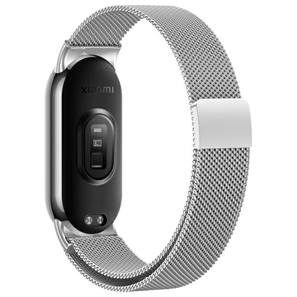 Beline Mi Band 10/9/8 magnetinė apyrankė, sidabrinė aprašymas - Prekės nuotrauka
