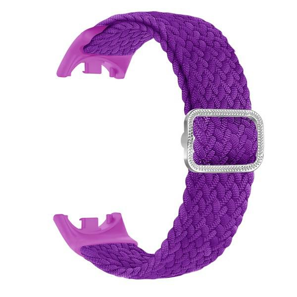 Beline Mi Band 10/9/8 Nylon apyrankė violetinės spalvos aprašymas - Prekės nuotrauka