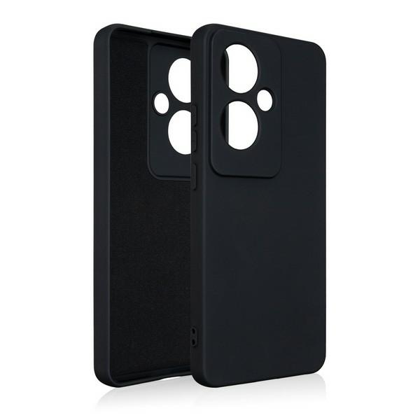 Beline Silicone Dėklas Oppo Reno 11f juodos spalvos aprašymas - Prekės nuotrauka