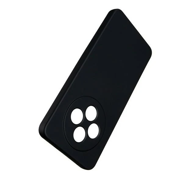 Beline Silicone Dėklas Oppo Reno 12F 5g juodos spalvos aprašymas - Prekės nuotrauka