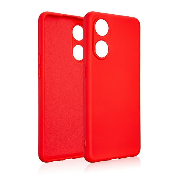 Beline Silicone Dėklas Oppo Reno 8t Raudona aprašymas - Prekės nuotrauka