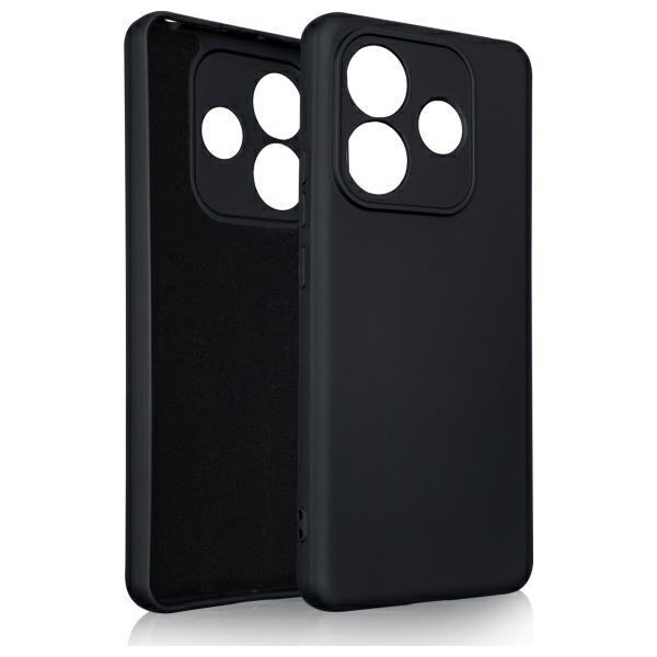 Beline Silicone Dėklas Xiaomi Redmi Note 14 juodos spalvos aprašymas - Prekės nuotrauka