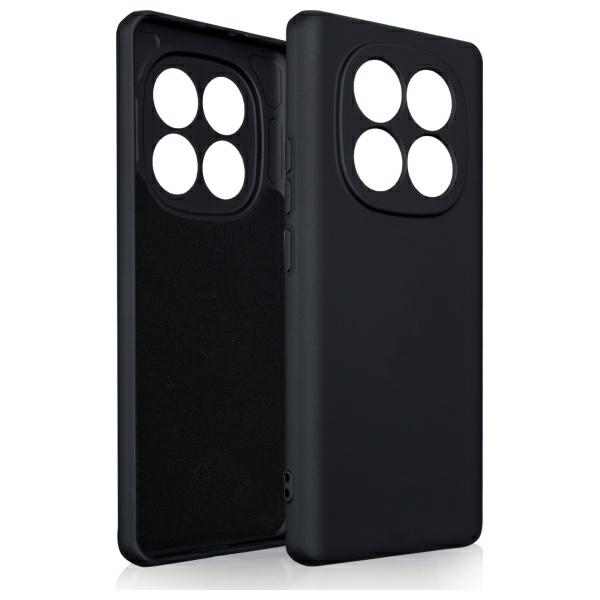 Beline Silicone Dėklas Xiaomi Redmi Note 14 Pro+ juodos spalvos aprašymas - Prekės nuotrauka