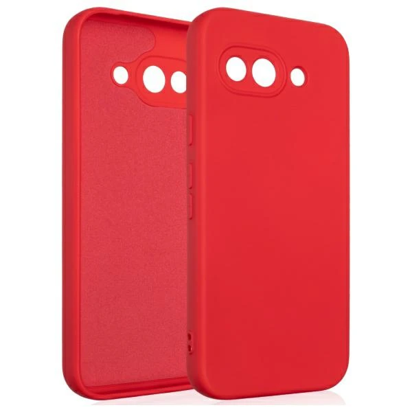 Beline Silicone Pixel 9a Dėklas Raudona aprašymas - Prekės nuotrauka