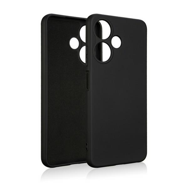 Beline silikoninis dėklas Infinix Hot 30 4g juodos spalvos aprašymas - Prekės nuotrauka