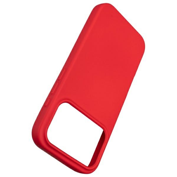 Beline silikoninis dėklas iPhone 17 Pro raudonas aprašymas - Prekės nuotrauka