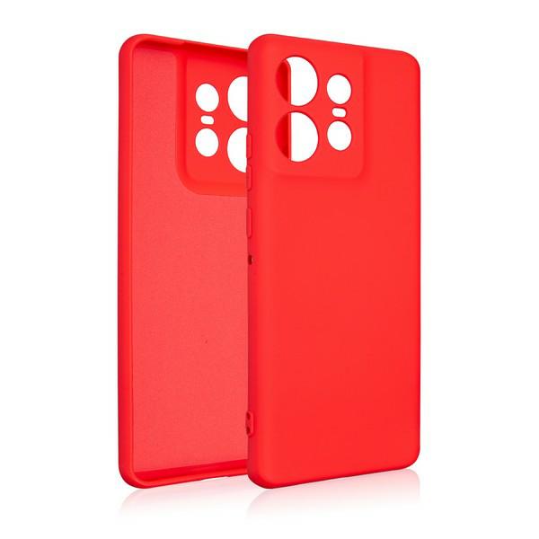Beline silikoninis dėklas Motorola Edge 50Pro raudonas aprašymas - Prekės nuotrauka