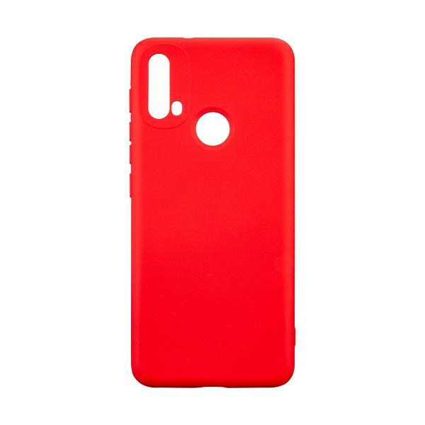 Beline silikoninis dėklas Motorola Moto E20, raudonas aprašymas - Prekės nuotrauka