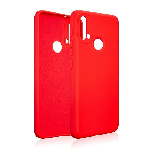 Beline silikoninis dėklas Motorola Moto E20, raudonas aprašymas - Prekės nuotrauka
