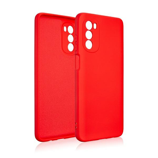 Beline silikoninis dėklas Motorola Moto G82 5G raudonas aprašymas - Prekės nuotrauka