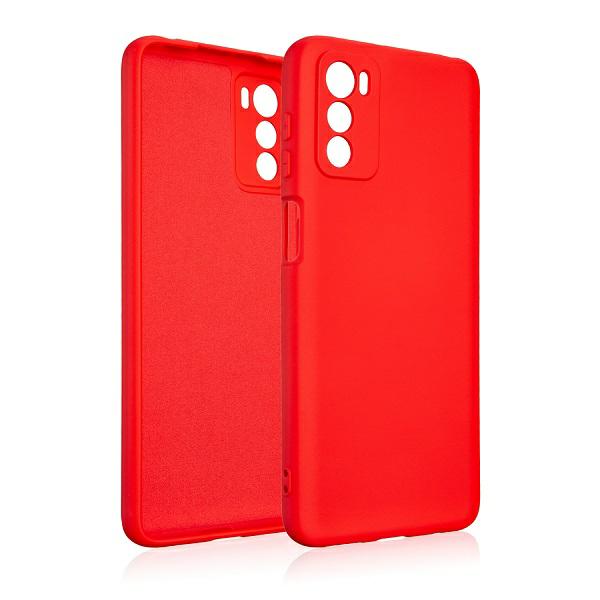 Beline silikoninis dėklas Motorola Moto G42 raudonas aprašymas - Prekės nuotrauka
