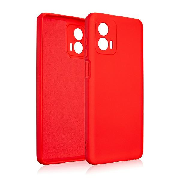 Beline silikoninis dėklas Motorola MOTO G73 raudonas aprašymas - Prekės nuotrauka