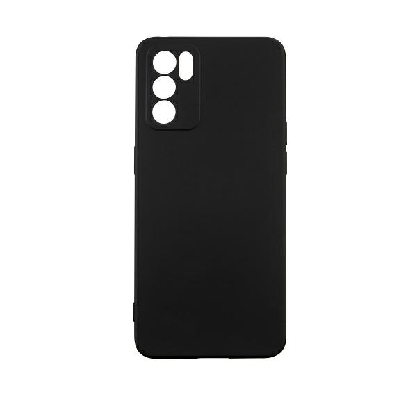 Beline silikoninis dėklas Oppo Reno 12 5g juodos spalvos aprašymas - Prekės nuotrauka