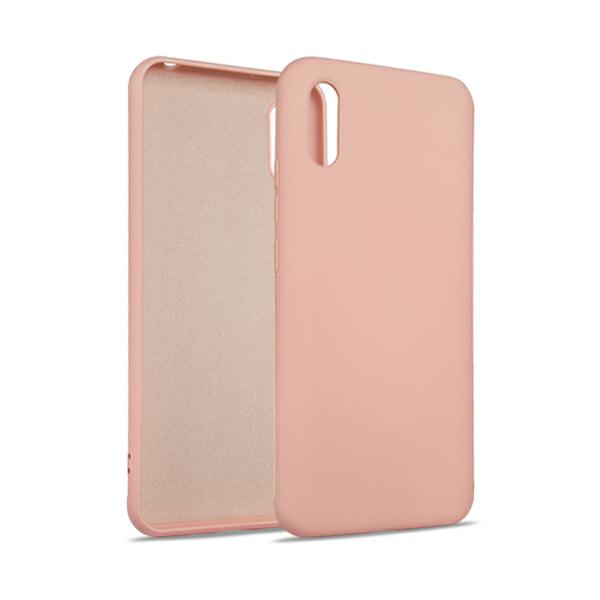 Beline silikoninis dėklas Xiaomi Redmi 10a Rose Gold aprašymas - Prekės nuotrauka