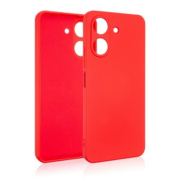 Beline silikoninis dėklas Xiaomi Redmi 13c Raudona red Poco C65 aprašymas - Prekės nuotrauka