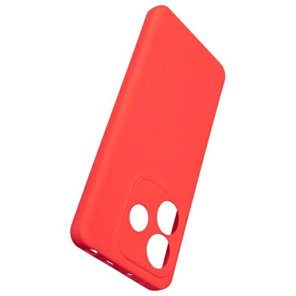 Beline silikoninis dėklas Xiaomi Redmi Note 14 raudonas aprašymas - Prekės nuotrauka