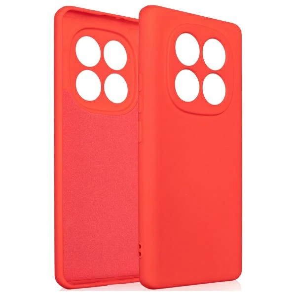Beline silikoninis dėklas Xiaomi Redmi Note 14 Pro red aprašymas - Prekės nuotrauka