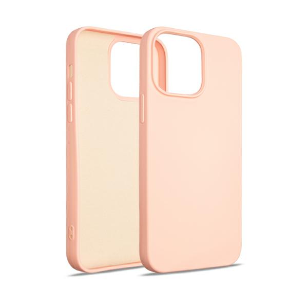 Beline silikoninis iPhone 14 Pro 6.1″ dėklas Rose Gold aprašymas - Prekės nuotrauka