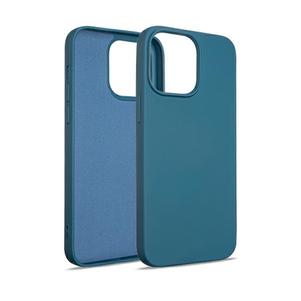Beline silikoninis iPhone 14 Pro Max 6.7″ dėklas, mėlynas aprašymas - Prekės nuotrauka
