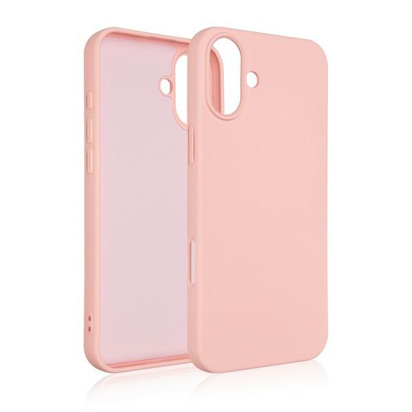 Apple Beline silikoninis iPhone 16 Plus 6.7″ dėklas, rožinio aukso spalvos aprašymas - Prekės nuotrauka