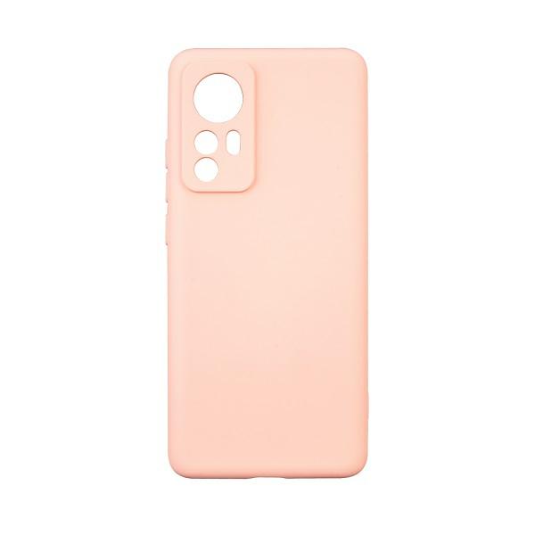 Beline silikoninis Xiaomi 12 dėklas, rožinio aukso spalvos aprašymas - Prekės nuotrauka