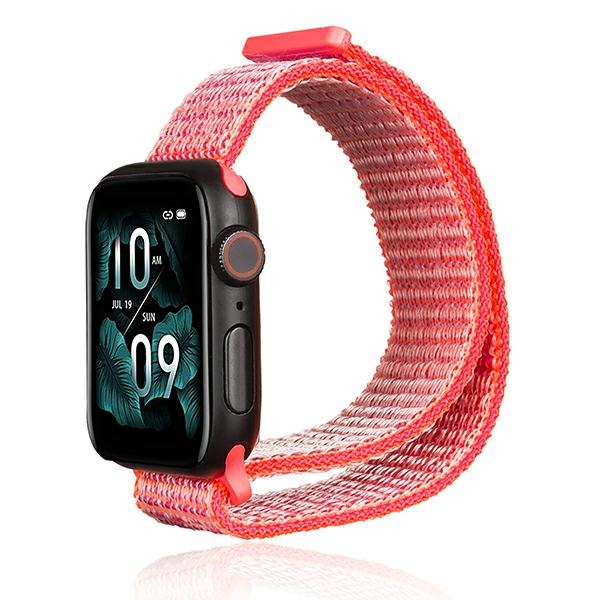 Beline Watch apyrankė Nylon 42/45/45/49mm rožinės spalvos/Hot rožinės spalvos aprašymas - Prekės nuotrauka