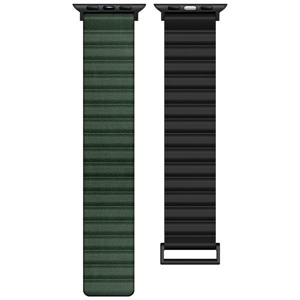 Beline Watch Magnetic Pro apyrankė 38/40/41mm juodos spalvos/žalios spalvos juodos spalvos/žalios spalvos dėžutė aprašymas - Prekės nuotrauka