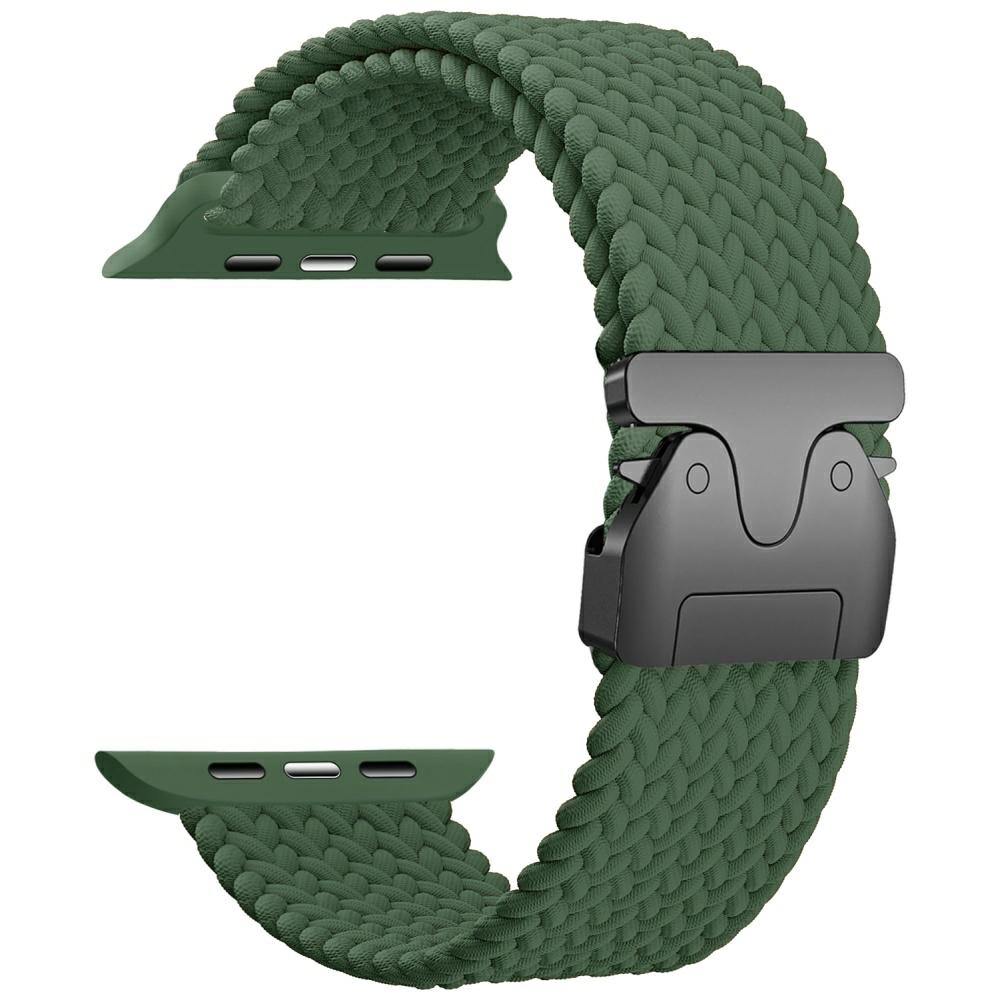 Beline Woven Nylon Parachute apyrankė for Apple Watch 38/40/41mm Olive aprašymas - Prekės nuotrauka