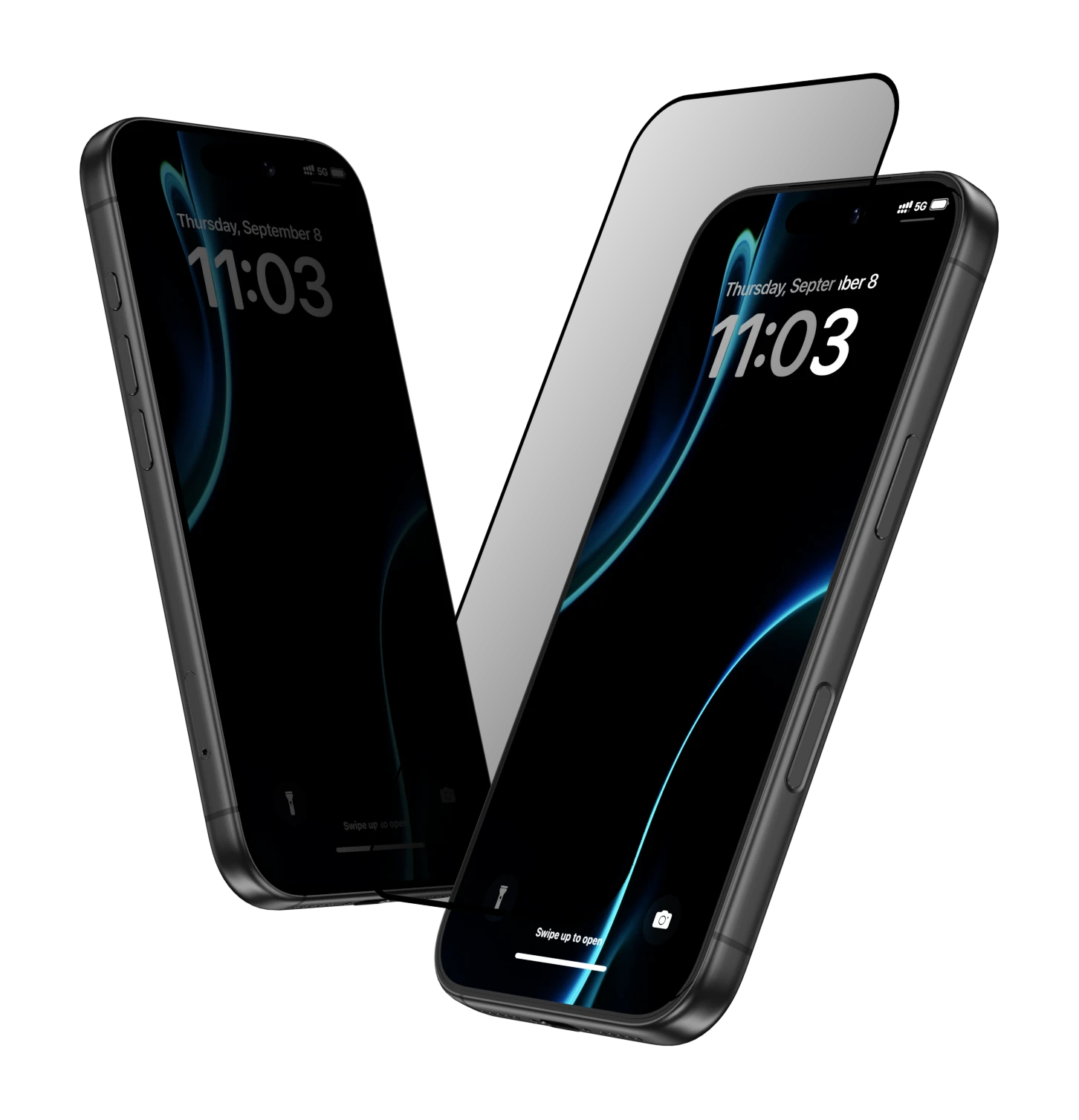 Benks Apsauginis stiklas Glass Warrior Privacy skirtas Apple iPhone 17 Pro Max juodas aprašymas - Prekės nuotrauka
