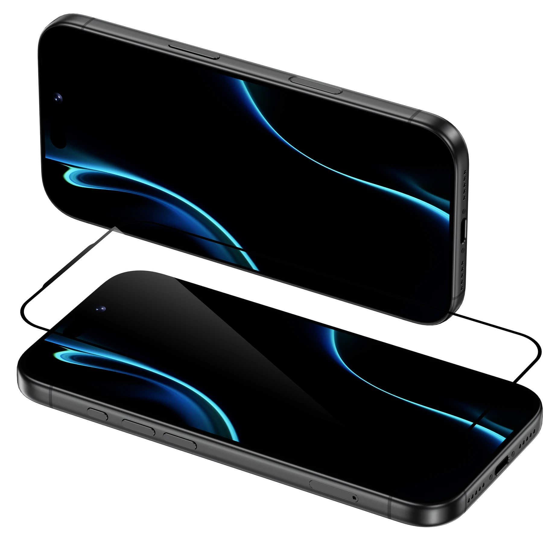 Benks Apsauginis stiklas Glass Warrior Sapphire Coating skirtas Apple iPhone 17 Pro Max juodas aprašymas - Prekės nuotrauka