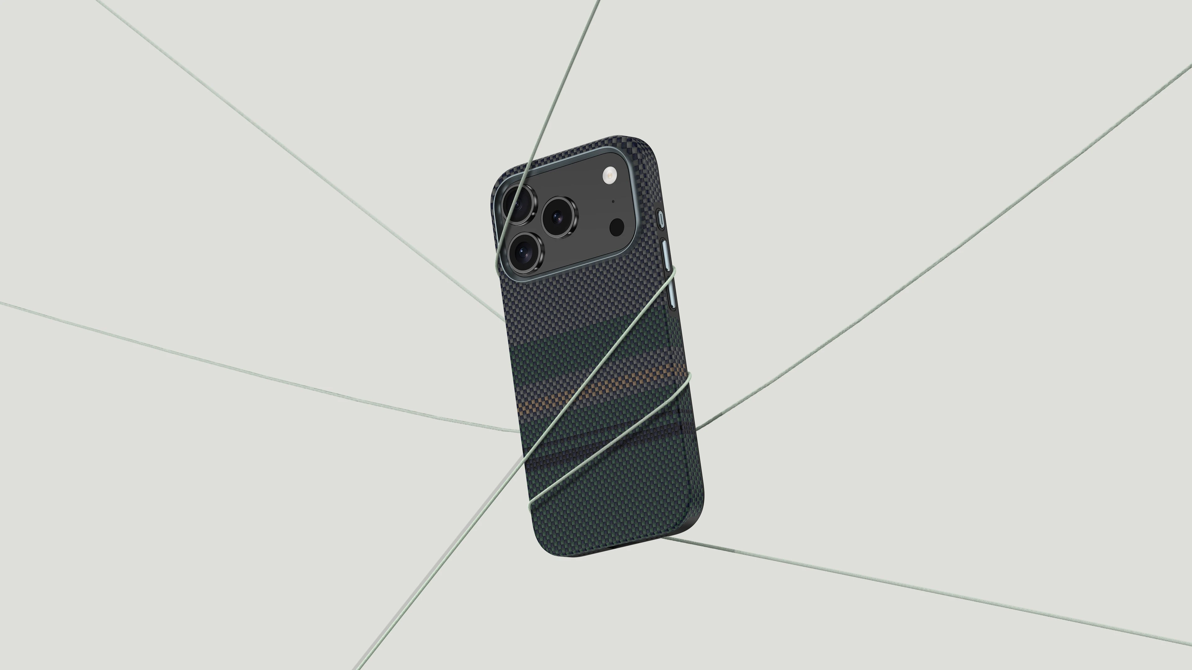 Benks dėklas Magnetic Armor Pro Aurora Kevlar 600D (C070) skirtas Apple iPhone 17 Pro Max aprašymas - Prekės nuotrauka