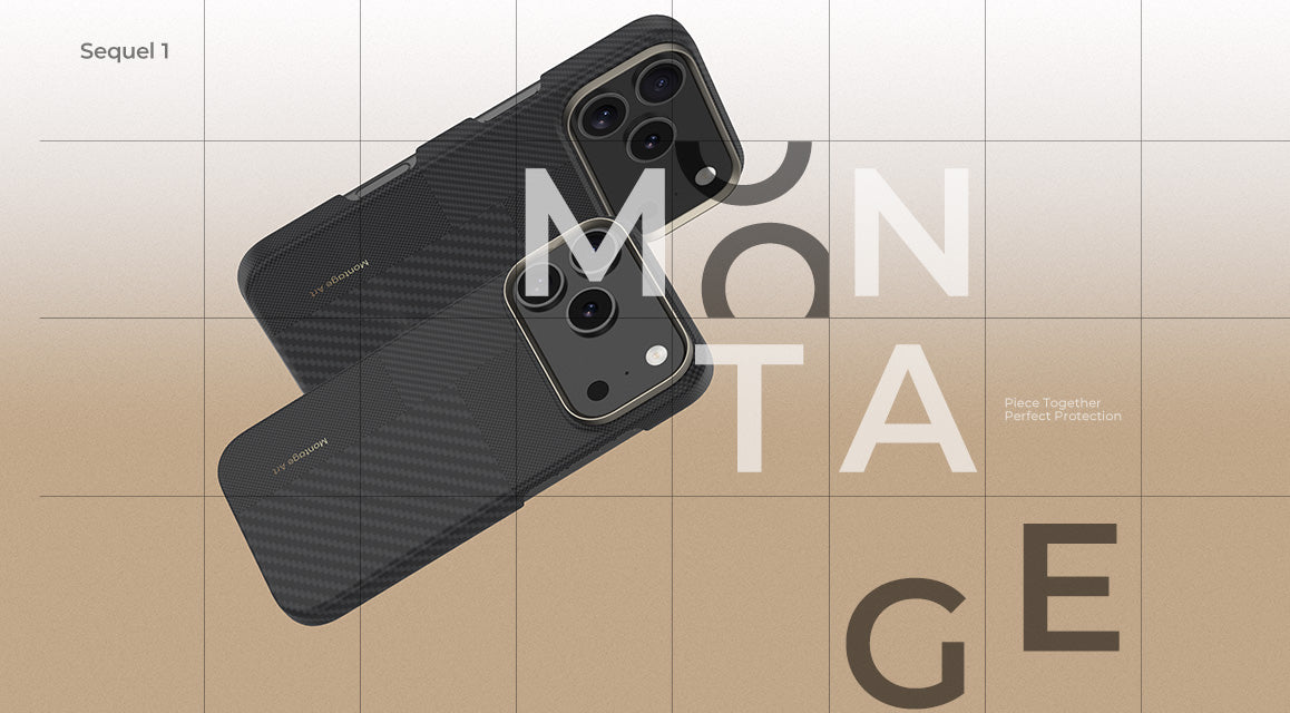 Benks Dėklas Montage Magnetic Armor Air Kevlar Metal Frame 600D+1500D (MB70) skirtas Apple iPhone 17 Pro Max juodos spalvos aprašymas - Prekės nuotrauka