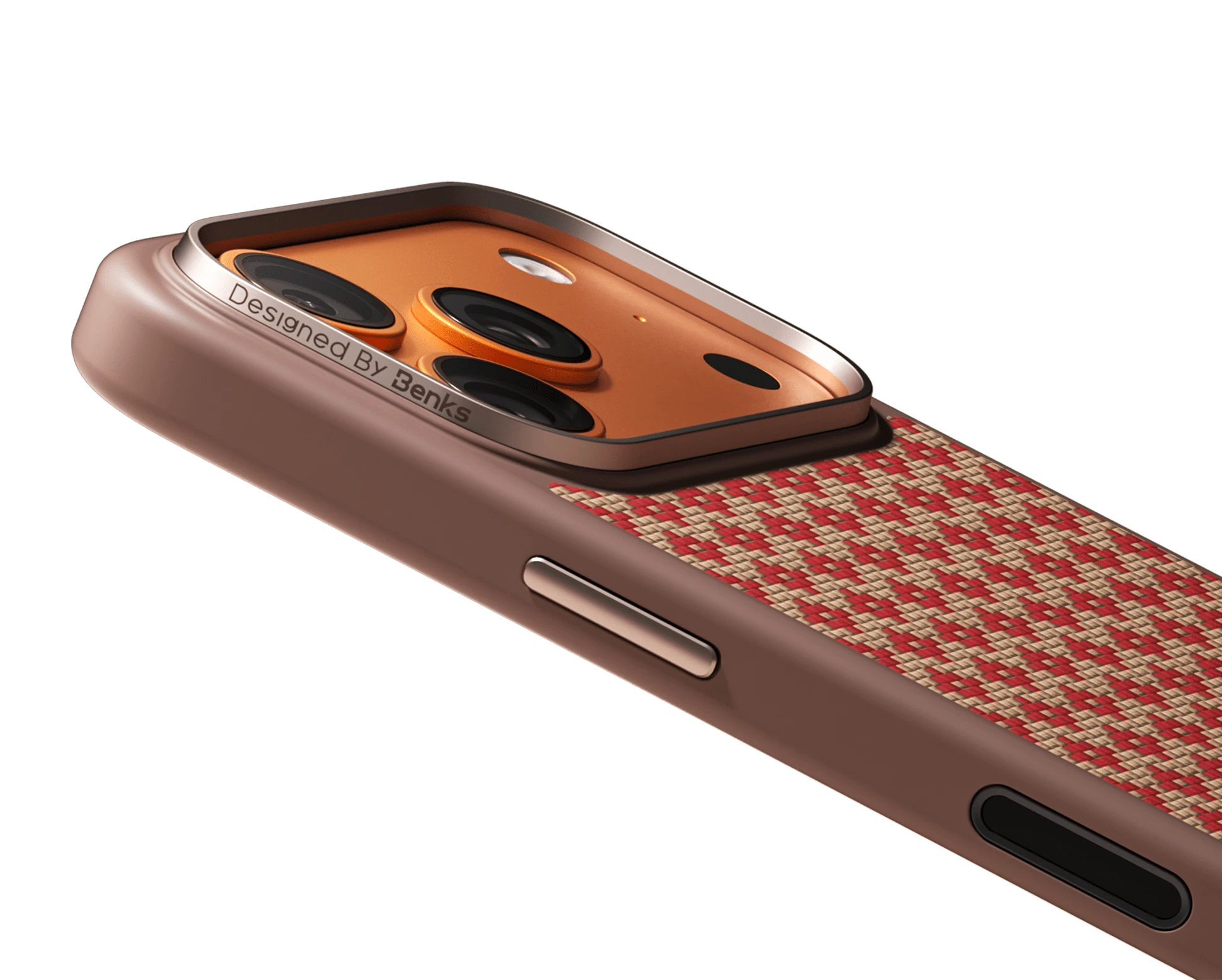 Benks Magnetic Armor Air Armor Grid Kevlar dėklas Metal Frame 600D (0070) skirtas Apple iPhone 17 Pro Max mėlynas aprašymas - Prekės nuotrauka