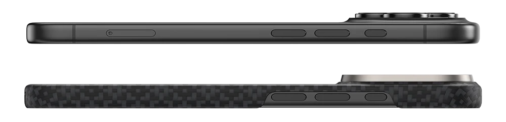 Benks Magnetic Armor Air Armor Grid Kevlar dėklas Metal Frame 600D (B070) skirtas Apple iPhone 17 Pro Max juodas aprašymas - Prekės nuotrauka
