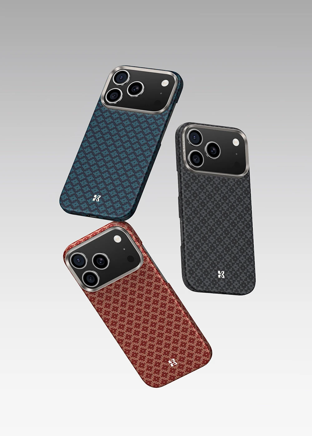 Benks Magnetic Armor Air Armor Grid Kevlar dėklas Metal Frame 600D (B070) skirtas Apple iPhone 17 Pro Max juodas aprašymas - Prekės nuotrauka